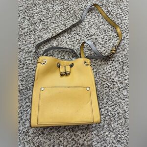 Yellow Bucket Bag